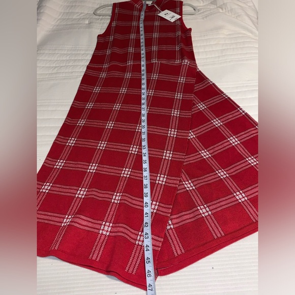 Cute Fall Plaid Sweater Dress - Picture 8 of 10